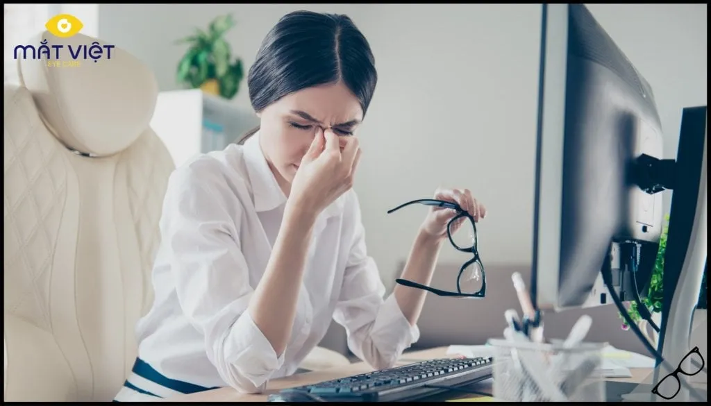 Giảm thiểu tình trạng lóa mắt khi sử dụng máy tính để bảo vệ thị lực