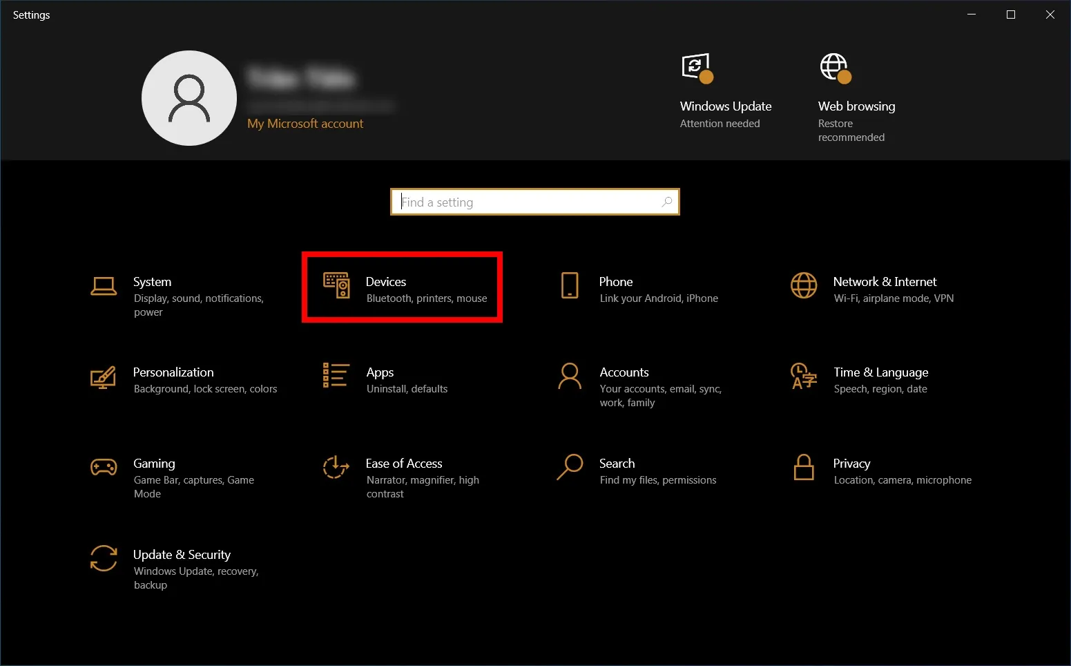 Giao diện cài đặt thiết bị nơi người dùng có thể quản lý các kết nối không dây