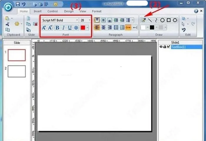 Giao diện Lecture Maker