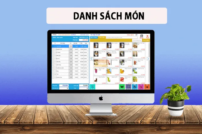 Thao tác bán hàng trên Dân Trí Soft