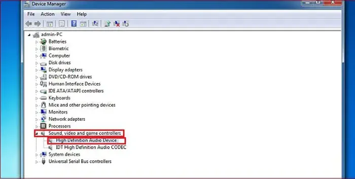 Gỡ bỏ driver cũ bị lỗi để tiến hành cài đặt lại bản mới