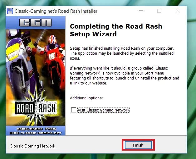 Hoàn tất quá trình cài đặt và sẵn sàng trải nghiệm trò chơi