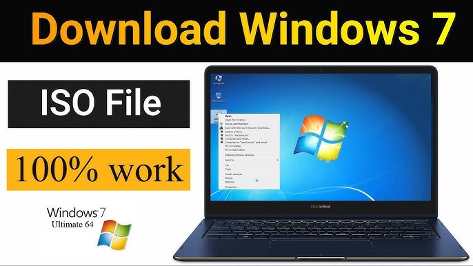 Hướng Dẫn Download Win 7 Ultimate 64 Bit ISO Bản Chuẩn Mới Nhất