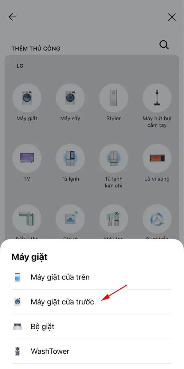 Chọn kiểu máy giặt phù hợp