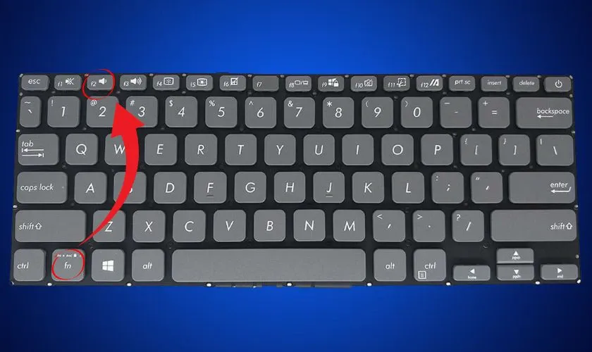 Hướng dẫn cách kết nối wifi cho laptop asus win 10 bằng tổ hợp phím vật lý