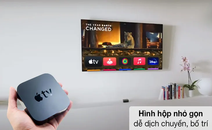 Apple TV 4K mang đến chất lượng hình ảnh sắc nét