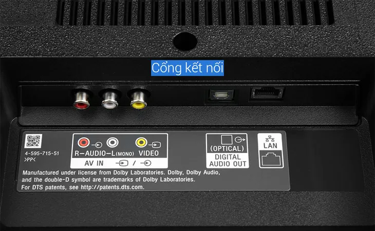 Ưu tiên cổng HDMI cho chất lượng tốt nhất