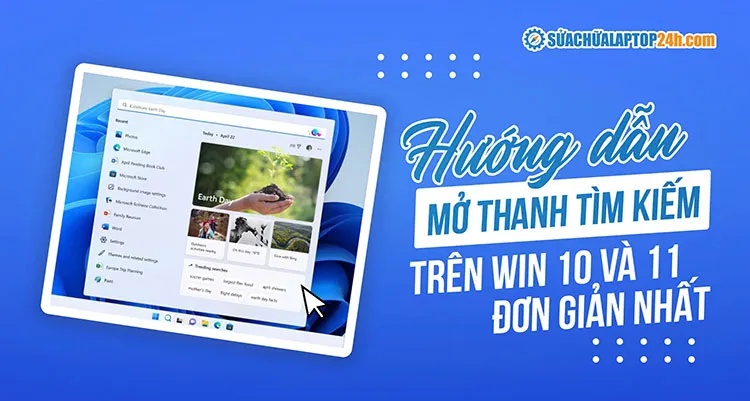 Hướng dẫn cách tìm kiếm trên win 10 nhanh chóng qua thanh công cụ Taskbar