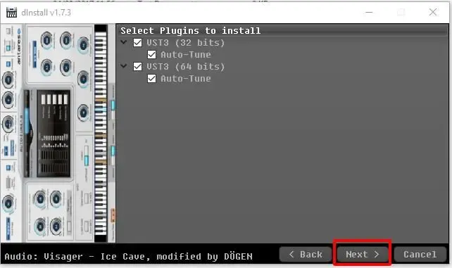 Quá trình sao chép các tệp tin hệ thống của phần mềm Auto Tune
