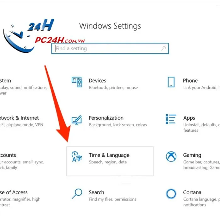 Hướng dẫn kiểm tra cài đặt vùng để sửa lỗi phông chữ win 10