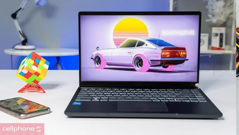 Laptop MSI với phong cách thiết kế hiện đại, trẻ trung