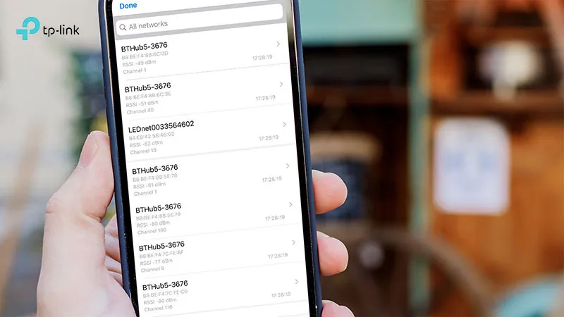 Kết quả trả về của Airport Utility cho người dùng biết các thông số về WiFi đang sử dụng