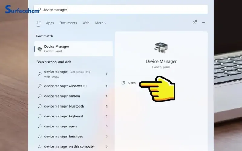 Cập nhật driver bàn phím trong Device Manager