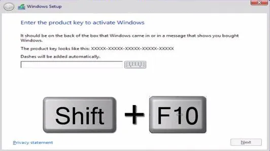 Giao diện cửa sổ lệnh CMD hỗ trợ can thiệp sâu vào phân vùng
