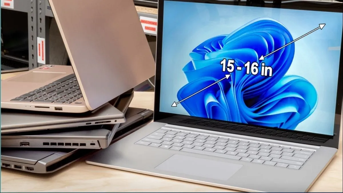 Laptop 15.6 inch có ưu điểm màn hình rộng, cấu hình mạnh. Nhược điểm là trọng lượng nặng
