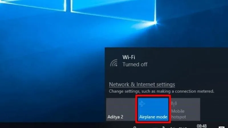 Kiểm tra cài đặt wifi trên hệ điều hành để khắc phục lỗi kết nối