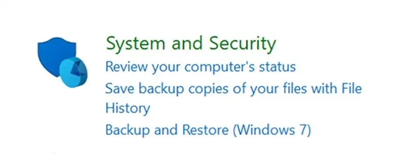 Kiểm tra danh mục an ninh và bảo trì trong Windows 7