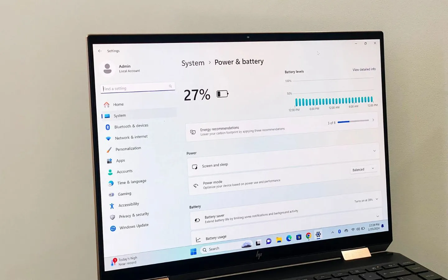 Kiểm tra pin laptop giúp người dùng phát hiện sớm tình trạng của pin bị chai