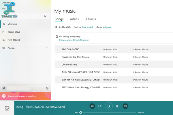 Trình phát nhạc kém có thể gây tiếng ồn laptop khi phát âm thanh