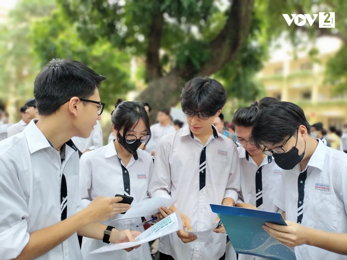 Thí sinh dự kỳ thi tốt nghiệp THPT