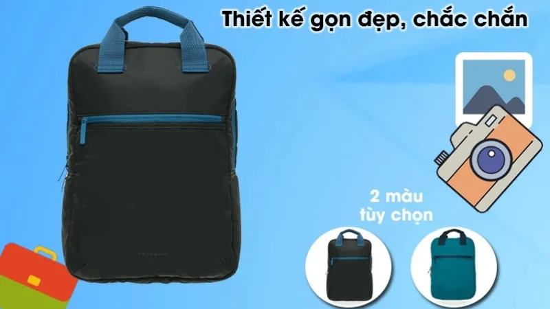 Balo nhiều ngăn giúp sắp xếp gọn gàng và bảo vệ laptop tốt hơn