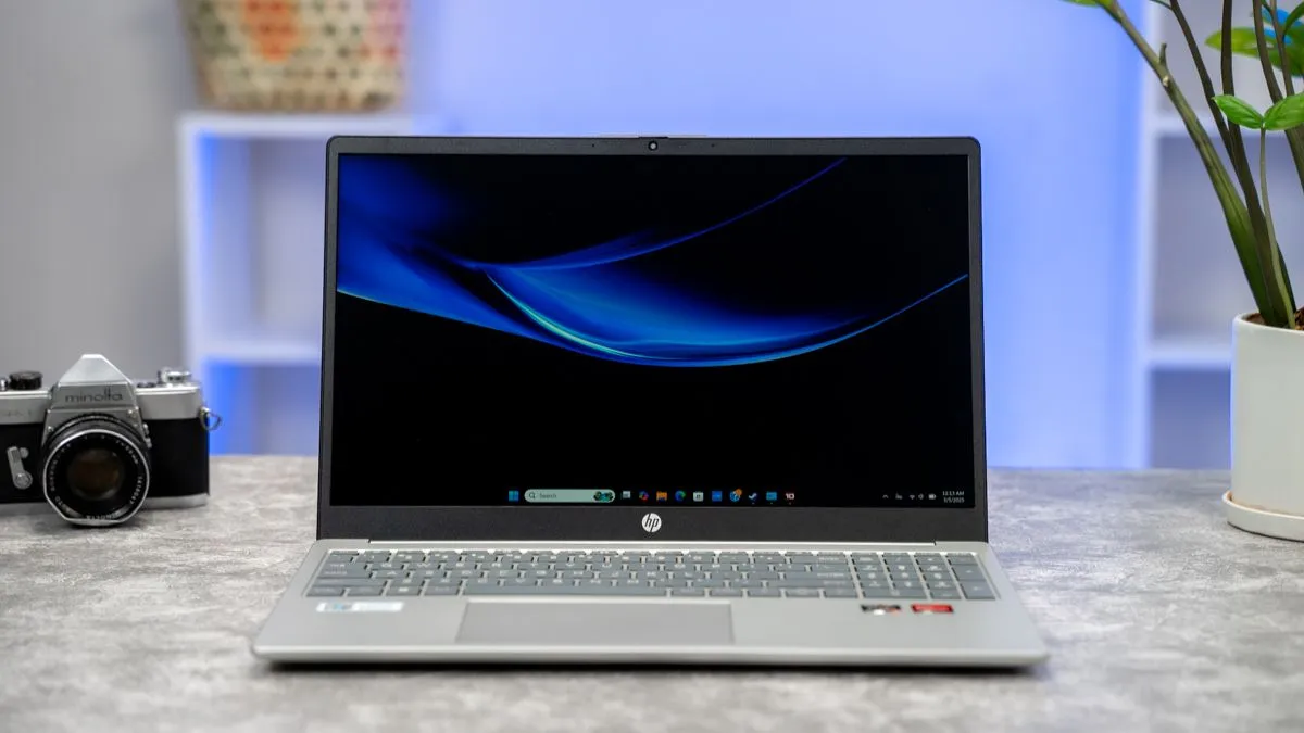 Mẫu laptop HP 15 inch với thiết kế tinh xảo và độ bền cao