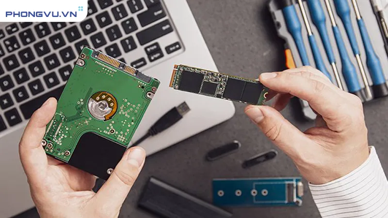 Nâng cấp SSD là giải pháp căn bản nhất cho laptop chậm