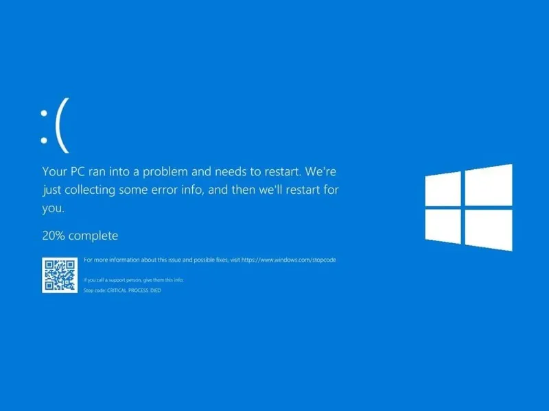 Laptop bị lỗi Win và cách nhận biết nhanh chóng