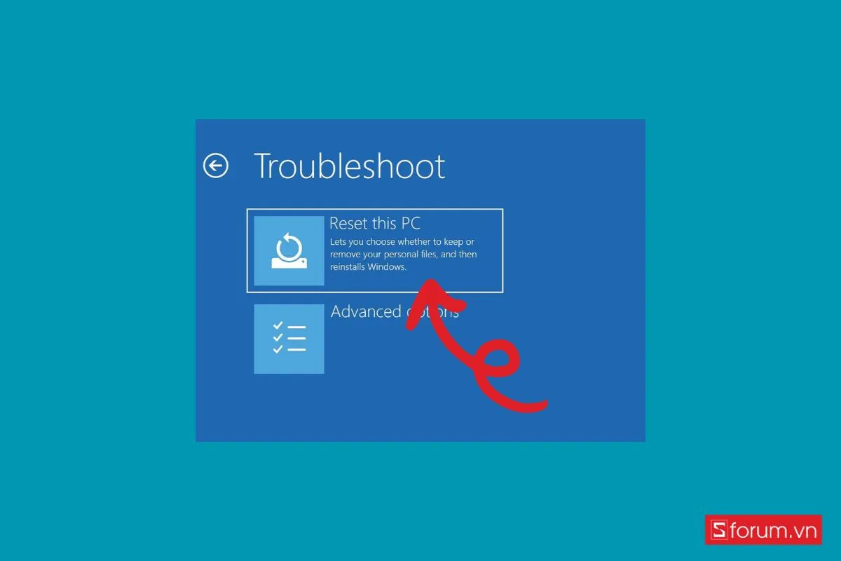 Tận dụng chế độ Automatic Repair để hạn chế lỗi bị treo Restarting bước 4 (Hình minh họa)