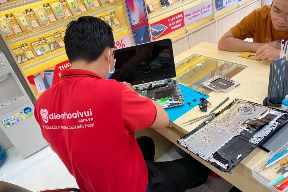 Hãy nhờ kỹ thuật viên kiểm tra thêm các thành phần phần cứng của máy