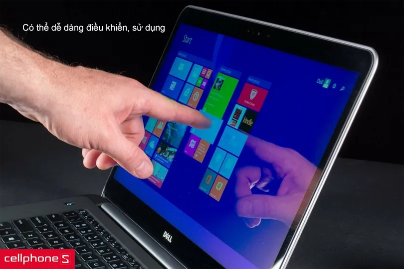 Màn hình cảm ứng Dell với độ phản hồi nhanh