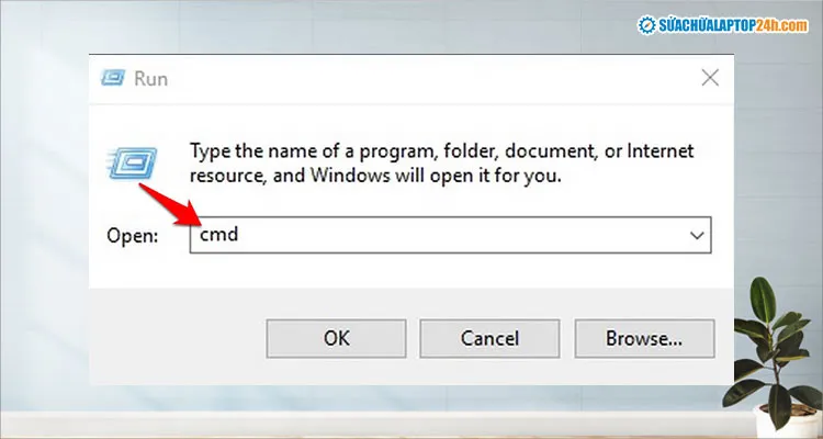 Sử dụng cửa sổ lệnh CMD để làm mới địa chỉ IP cho máy tính