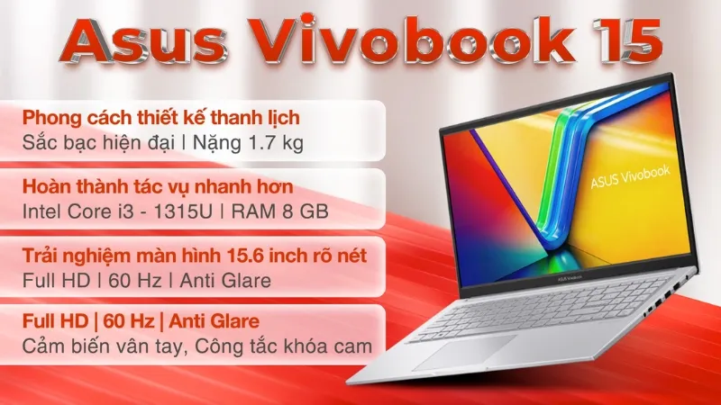Asus Vivobook 15 X1504VA