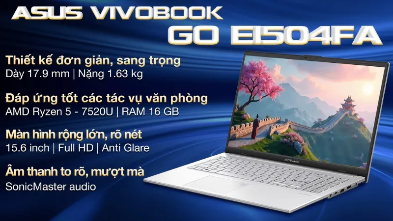 Asus Vivobook Go E1504FA