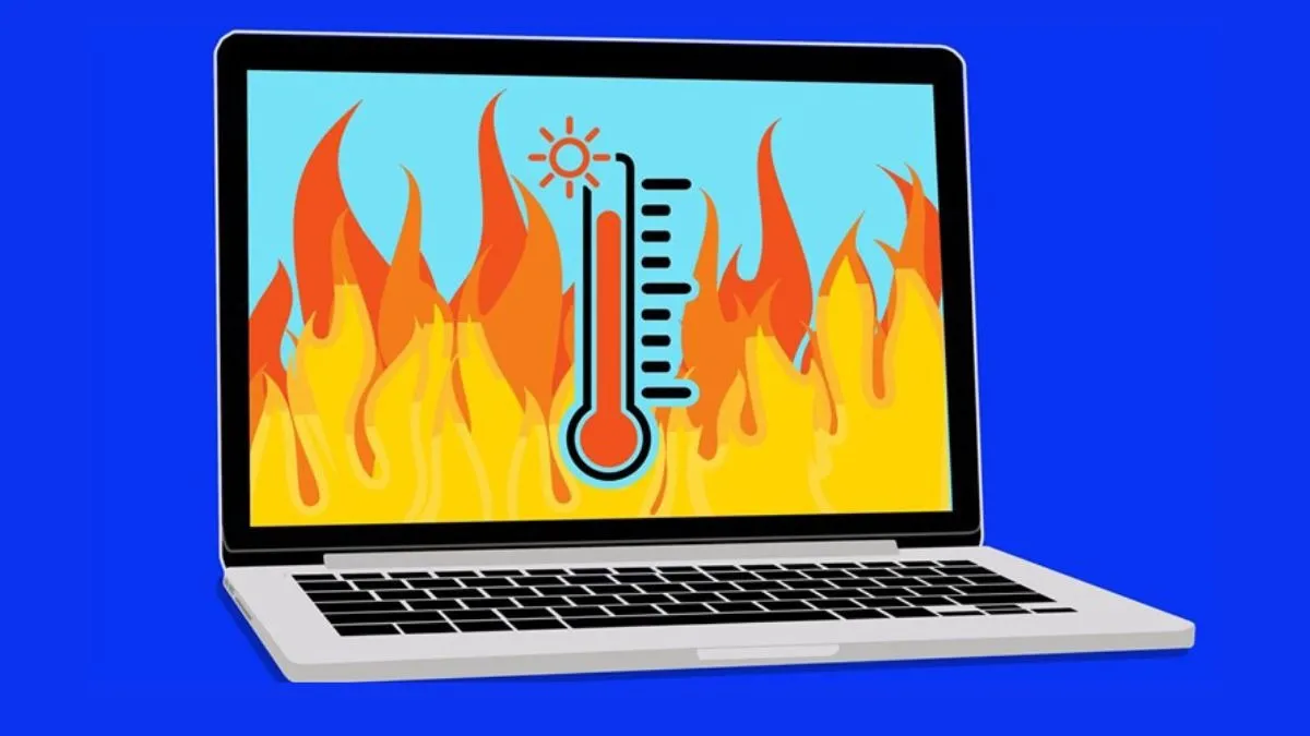 Quá nhiệt do lâu ngày không vệ sinh khiến máy tự ngắt bảo vệ