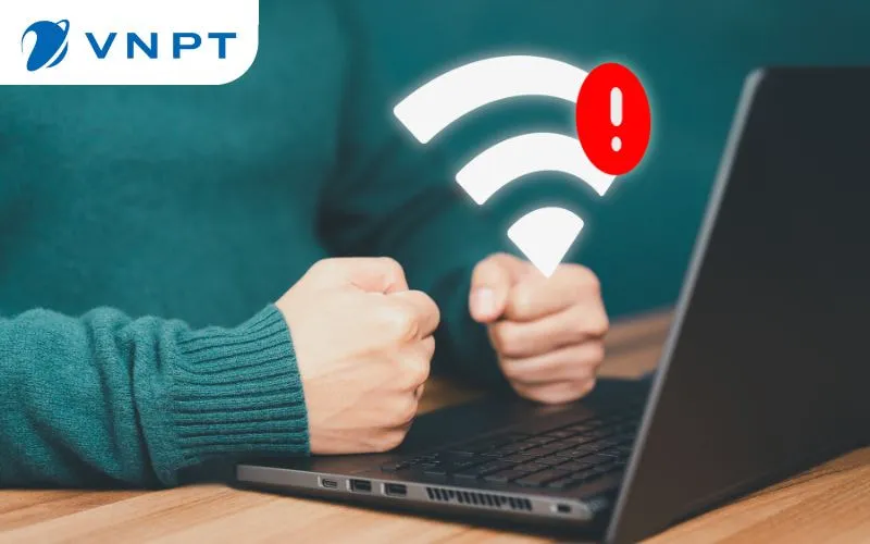 Cục phát wifi của VNPT báo đèn đỏ do lỗi kết nối WAN
