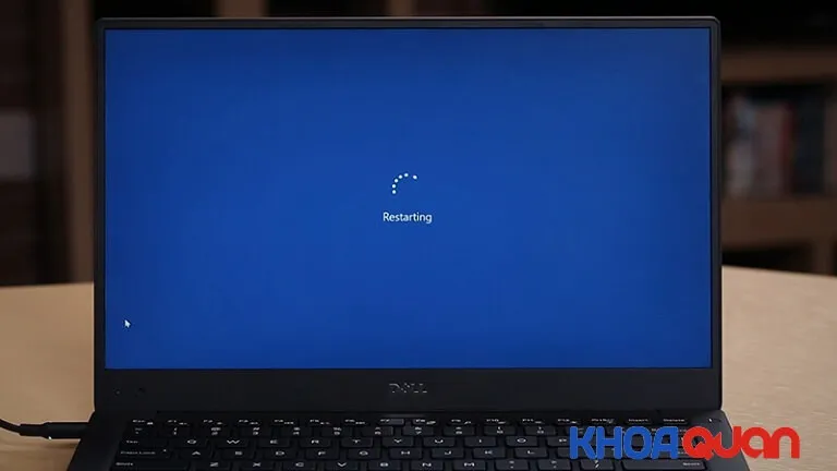 Khởi động lại máy tính là cách giải quyết xung đột phần mềm nhanh nhất