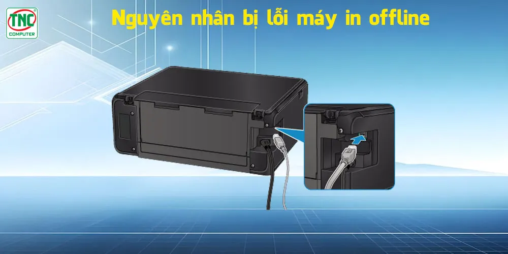 sá»­a lá»—i mÃ¡y in bá»‹ offline