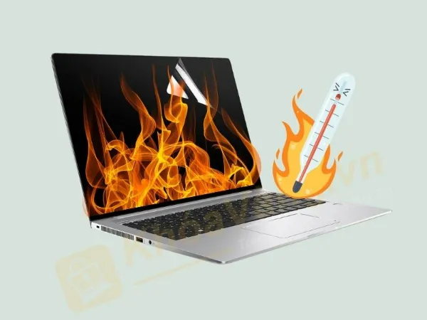 Vệ sinh máy tính định kỳ để tránh lỗi màn hình do quá nhiệt