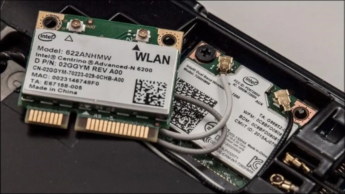 Card mạng bị lỗi phần cứng cần thay thế