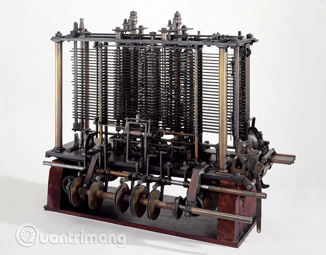Mô hình máy tính Analytical Engine do nhà toán học Charles Babbage thiết kế