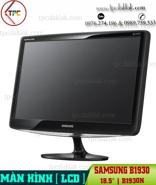 Màn hình máy tính Samsung B1930 thiết kế đen bóng sang trọng