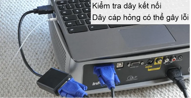 Kiểm tra dây kết nối