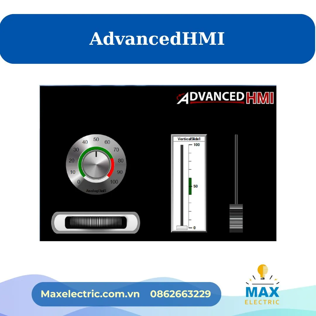 Ứng dụng AdvancedHMI điều khiển hệ thống PLC