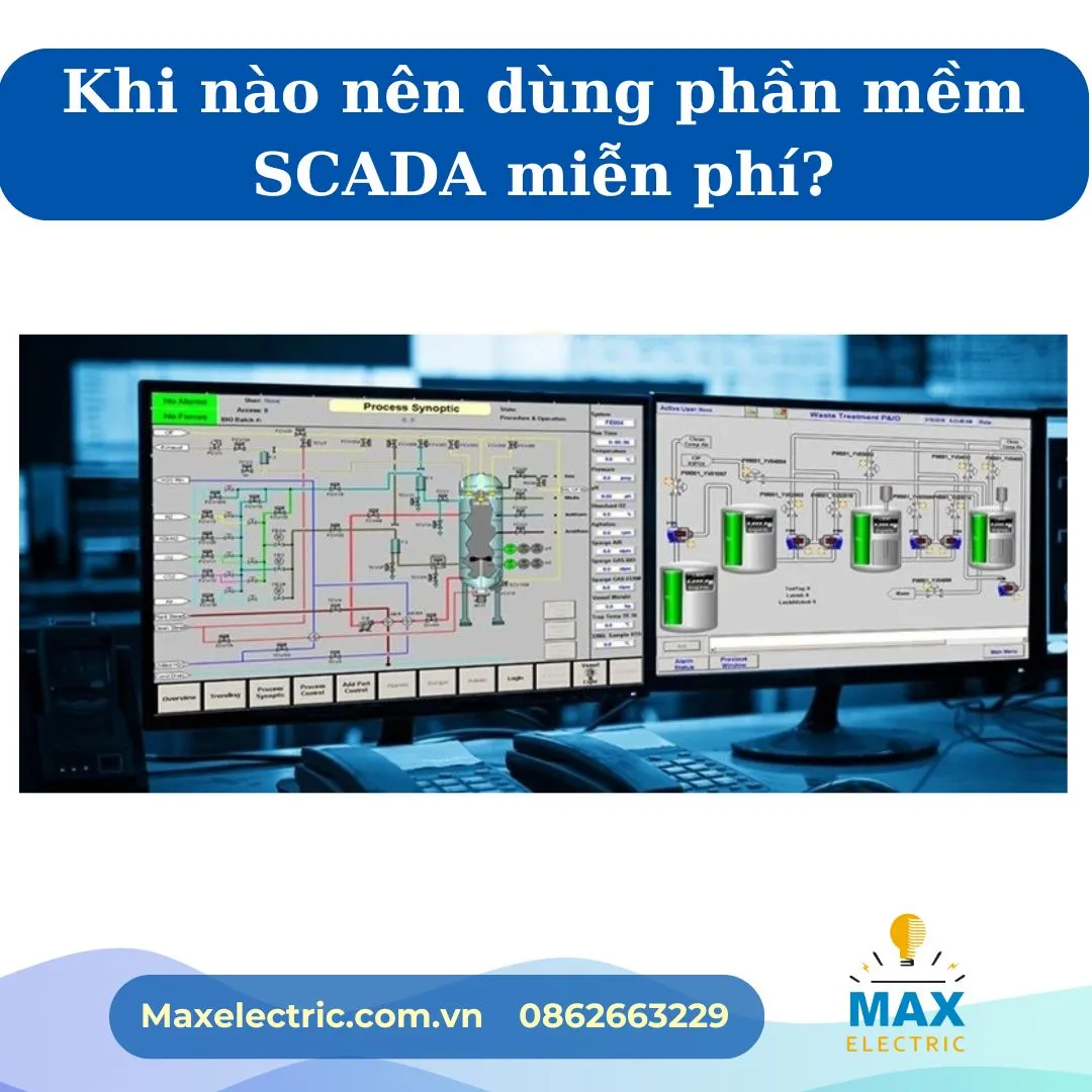 Lựa chọn phần mềm SCADA miễn phí phù hợp cho dự án
