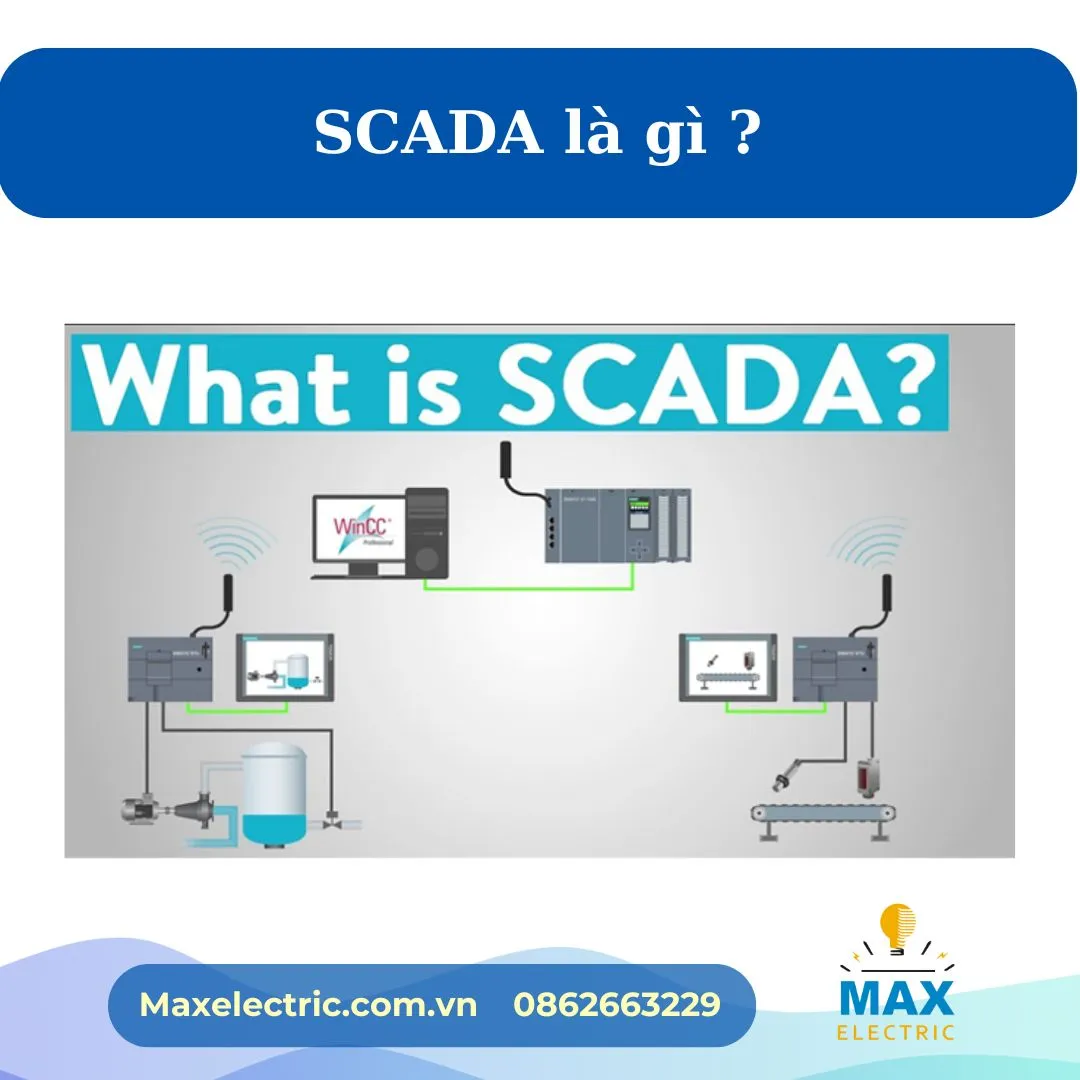 Sơ đồ hoạt động của hệ thống SCADA trong công nghiệp 2026