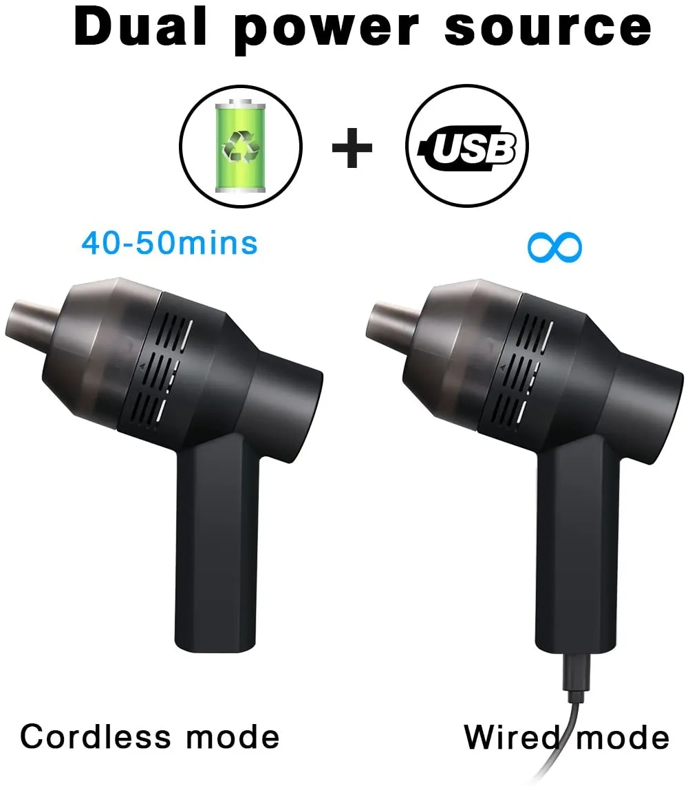 Máy hút bụi vệ sinh máy tính không dây dùng pin sạc