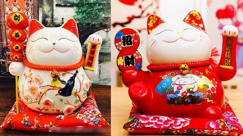 Mèo thần tài phúc lộc