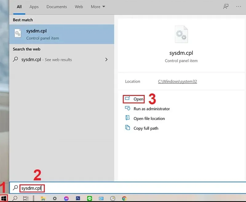 Mở công cụ quản lý hệ thống bằng lệnh Run đơn giản