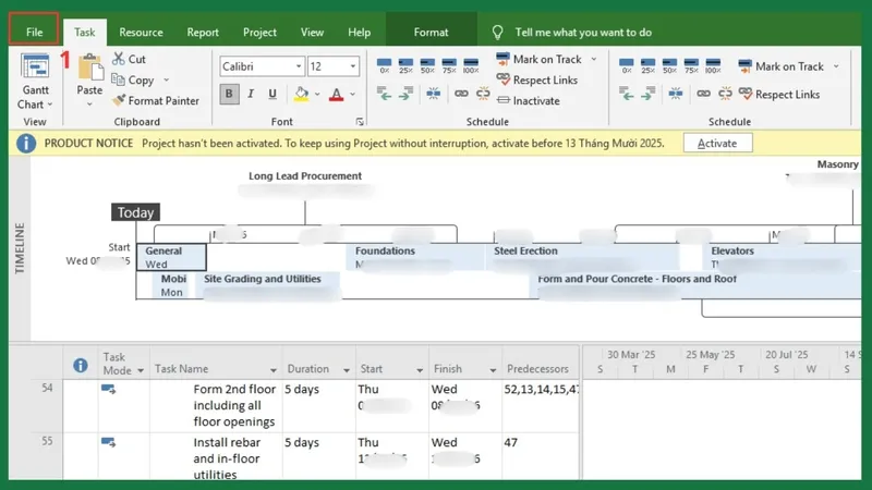 Chuyển đổi file MPP